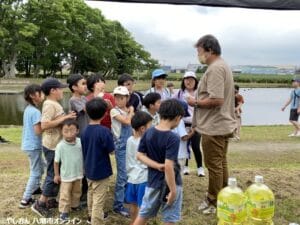 水辺の楽校でおこなわれた中川探検隊「野外で役立つものづくり」をのぞいてきました　2023/6/10