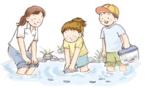 水辺の楽校で魚とり「夏まつり」を開催　八潮市子ども会育成者連絡協議会