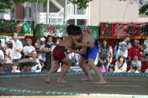 第29回やしお市民まつりわんぱく相撲大会が開催