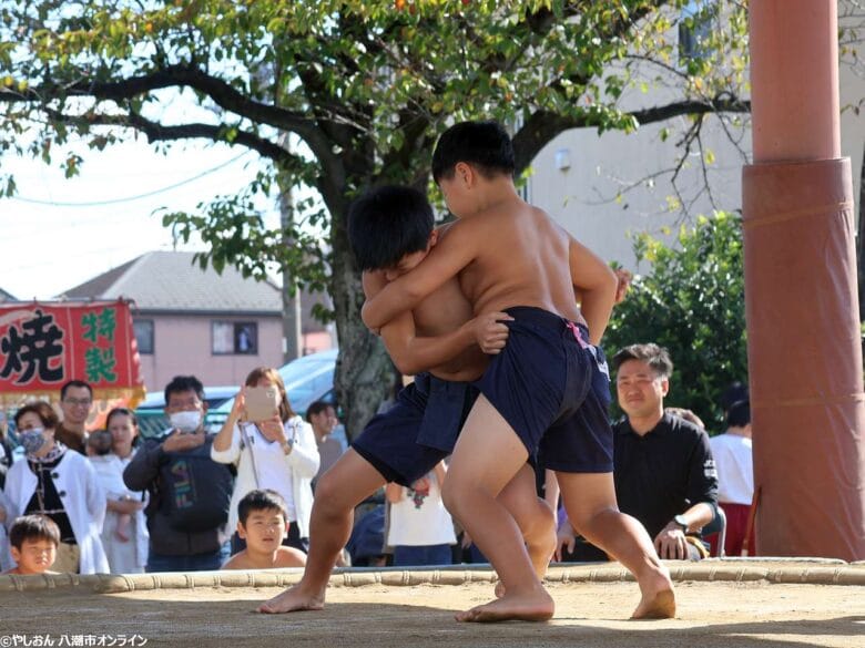 やしお市民祭り　相撲大会