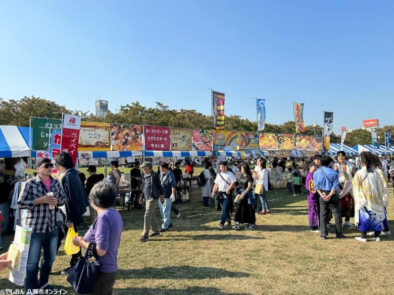 草加市商工会祭り