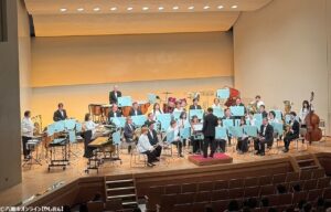 八潮市民吹奏楽団、第34回定期演奏会を八潮メセナホールで華々しく開催