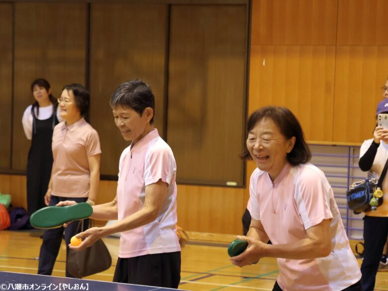 第5回 八潮市スリッパ卓球大会が大盛況！ 夏の風物詩として定着　八潮市卓球連盟