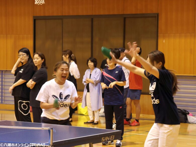 第5回 八潮市スリッパ卓球大会が大盛況！ 夏の風物詩として定着　八潮市卓球連盟