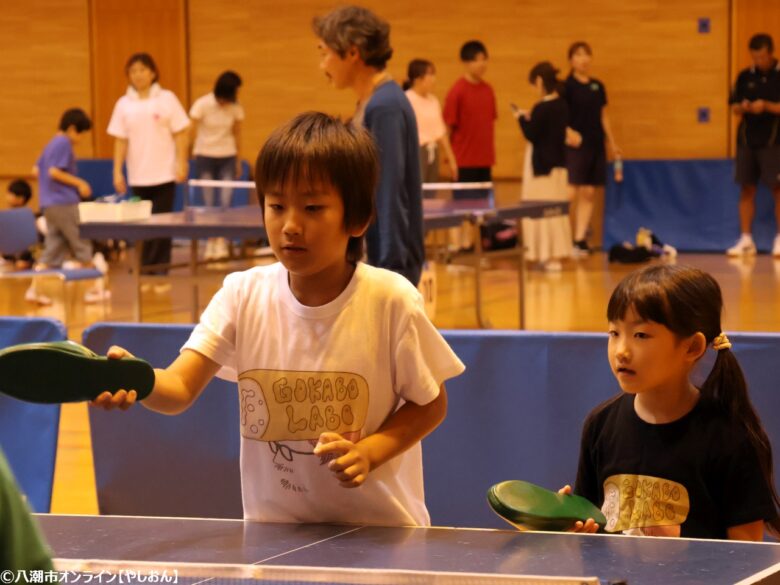 第5回 八潮市スリッパ卓球大会が大盛況！ 夏の風物詩として定着　八潮市卓球連盟