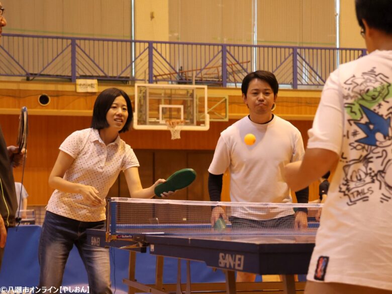 第5回 八潮市スリッパ卓球大会が大盛況！ 夏の風物詩として定着　八潮市卓球連盟