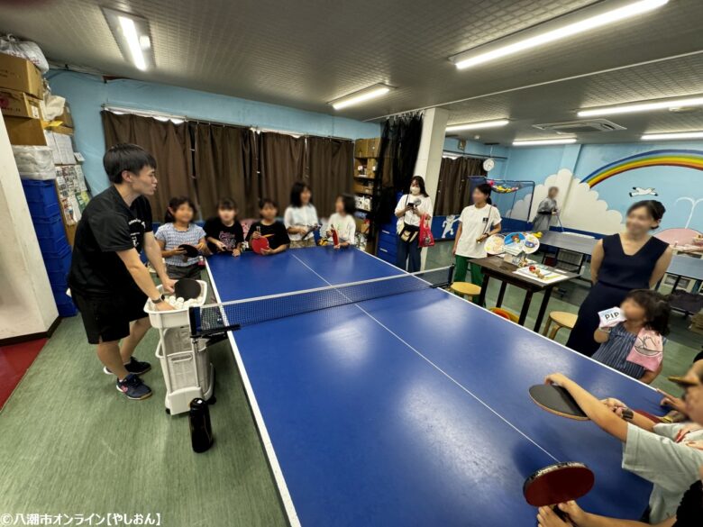 学習塾と卓球教室がコラボ！小学生卓球体験教室が八潮で開催されました