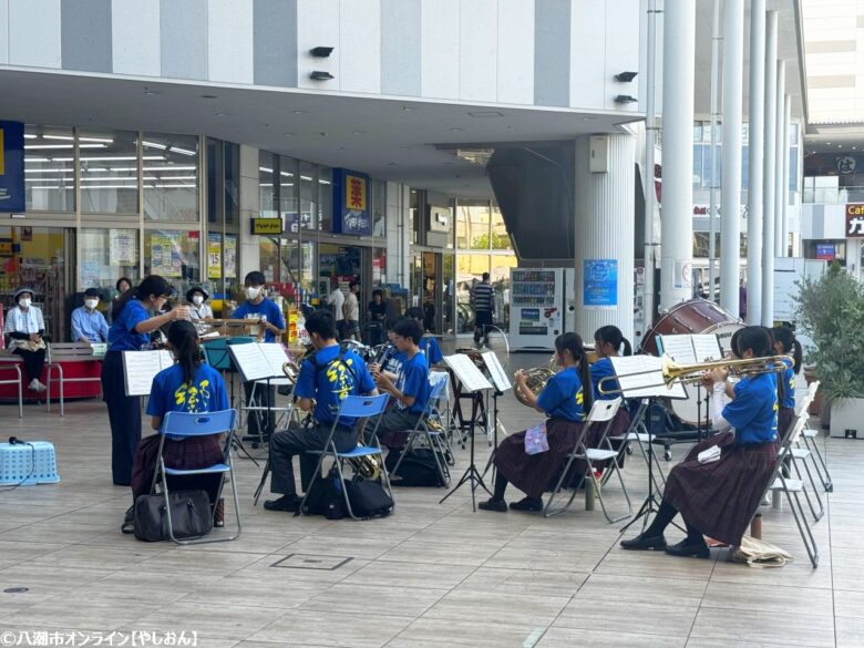 八潮南高校　まちかど音楽祭　フレスポ八潮