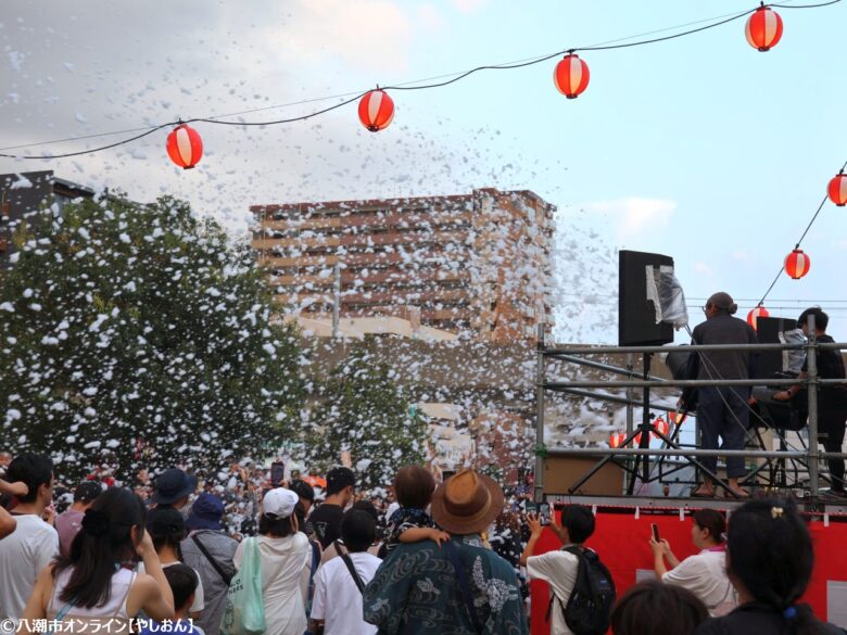 TX三郷中央駅・におどり公園で再び開催！泡まみれの夏祭り『泡あわ×ボンBON』が大盛況