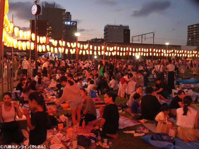 2024年の「八潮夜市」が盛大に開催！夏の終わりを彩る夜の風物詩