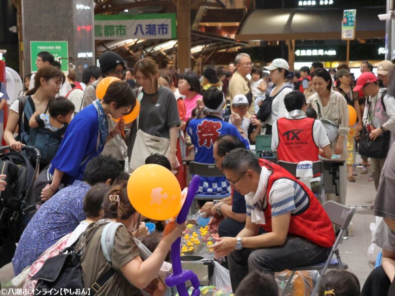 2024年の「八潮夜市」が盛大に開催！夏の終わりを彩る夜の風物詩