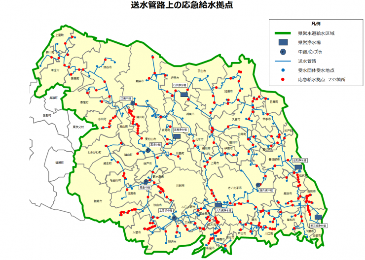 埼玉県、災害時に備えた応急給水訓練を本日実施！― 新三郷浄水場ほか5つの浄水場で9月27日に開催