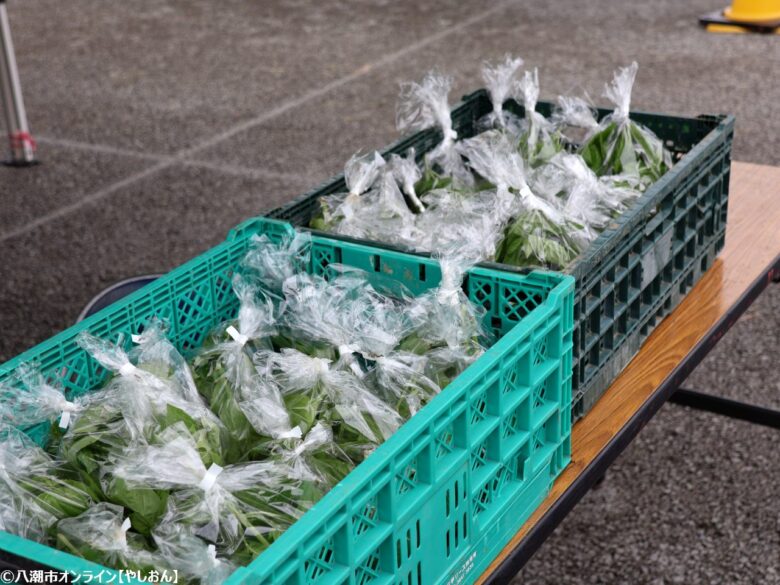 八潮駅前で開催されました！小中学生による「採れたて新鮮野菜販売イベント」