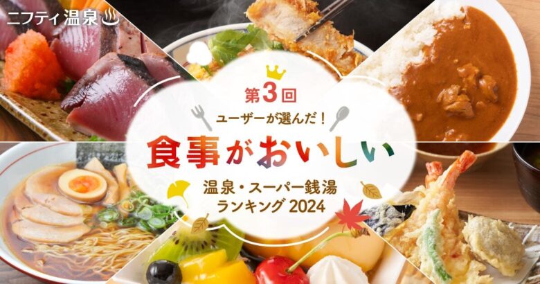 東日本エリアで草加の「竜泉寺の湯」が第一位! 「食事がおいしい温泉・スーパー銭湯」ランキング