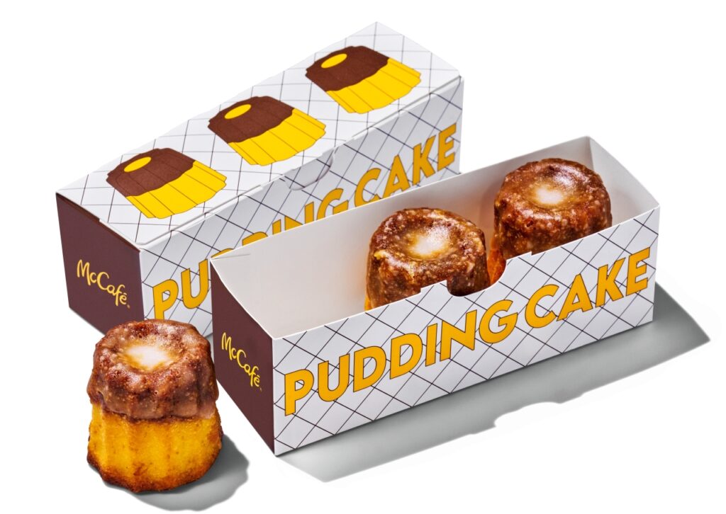 マクドナルド、レギュラーメニューに新登場！「プリンケーキ」が11月13