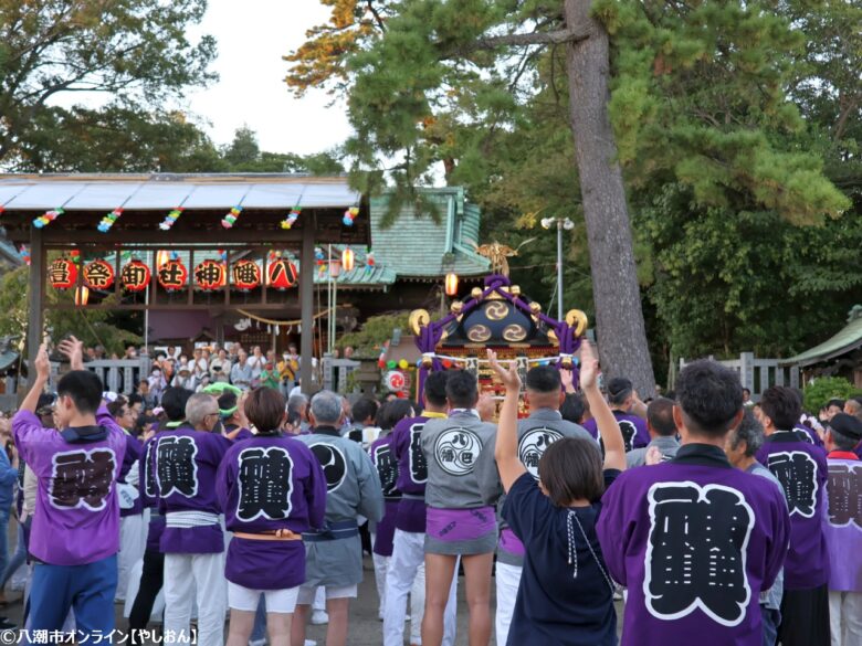 6年ぶりの再開！「大曽根八幡神社大祭」が八潮市で盛大に開催