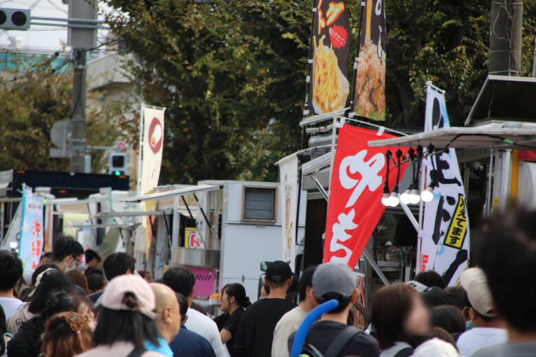 やしお市民祭り　キッチンカー