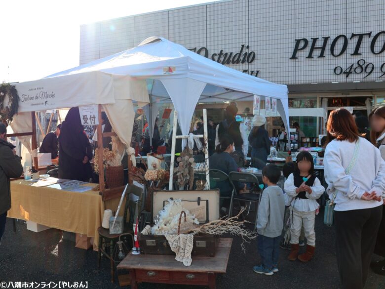 八潮のクリスマスマルシェ「ツバメdeマルシェ」、2024年も大盛況でした