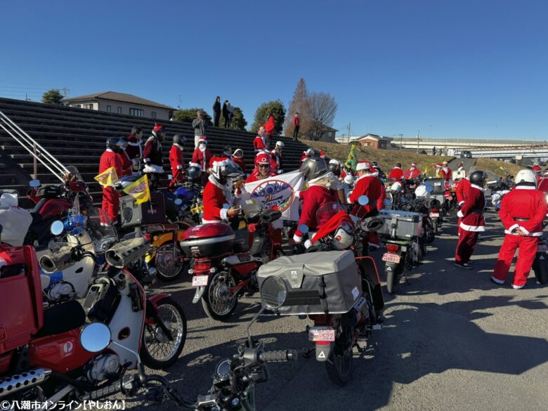 サンタバイクが八潮市内を駆け抜ける！子どもたちへのプレゼントと笑顔があふれた感動の1日