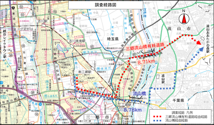 三郷流山橋有料道路、開通から1年！移動時間短縮と地域活性化の成果