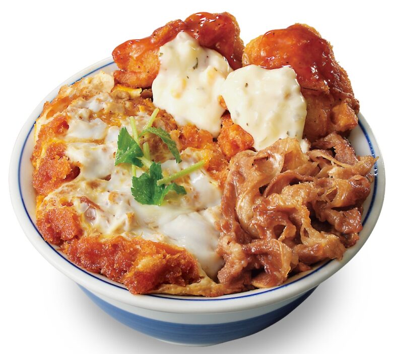 かつや「海老タレカツと親子丼の合い盛り丼」登場　甘じょっぱい魅力が詰まった新メニュー！