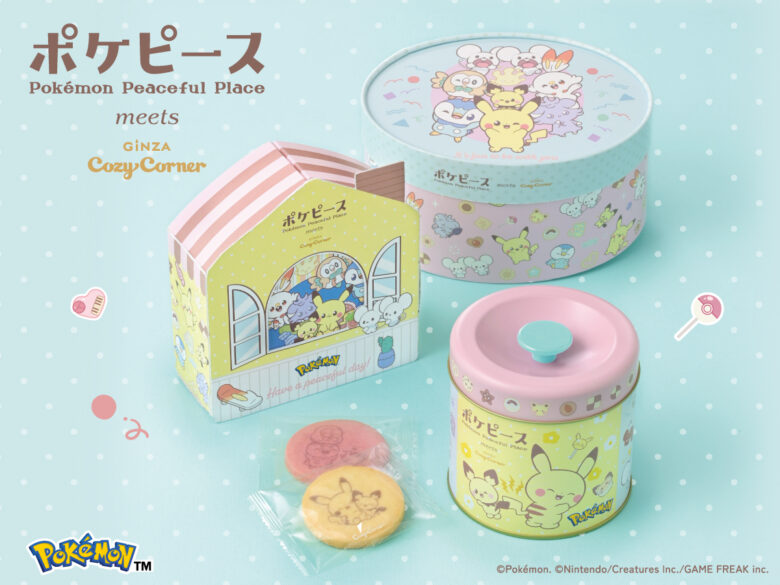 ピカチュウたちと一緒にスイーツタイム！「ポケピース」焼菓子ギフトが登場