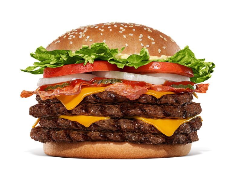 バーガーキング® 超大型バーガー『デラマキシ ザ・ワンパウンダー』が堂々復活！数量限定オリジナルステッカー特典も