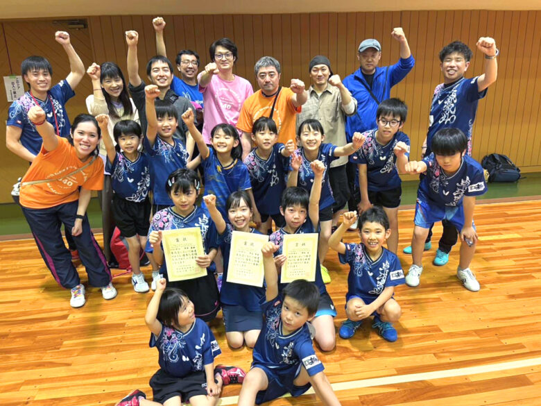 八潮・草加の卓球家840から5名が全国大会へ 全日本卓球選手権大会に埼玉代表として出場決定