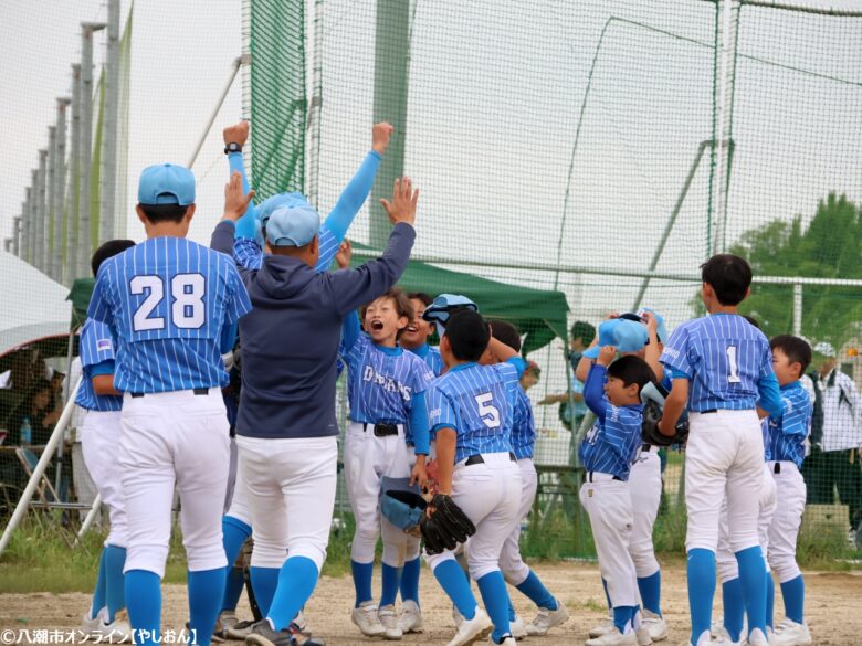 八潮ドリームスが接戦を制し優勝！第49回草加・八潮スポ少野球交流大会