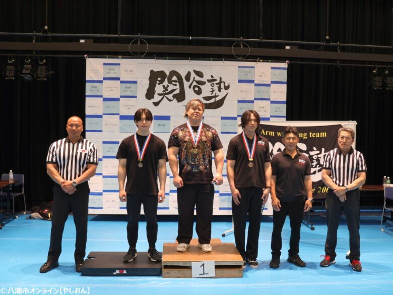 元世界王者が八潮に再び熱戦を！アームレスリング「第2回 関谷塾杯」開催