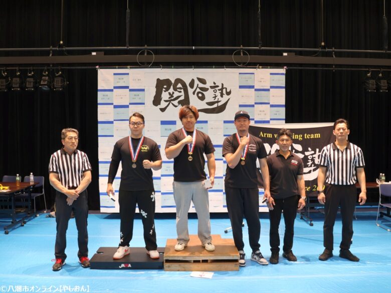 元世界王者が八潮に再び熱戦を！アームレスリング「第2回 関谷塾杯」開催