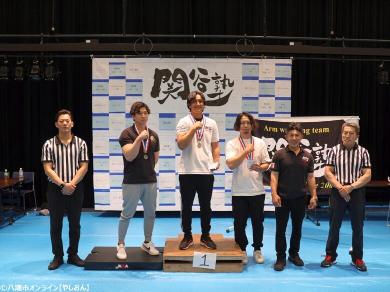 元世界王者が八潮に再び熱戦を！アームレスリング「第2回 関谷塾杯」開催