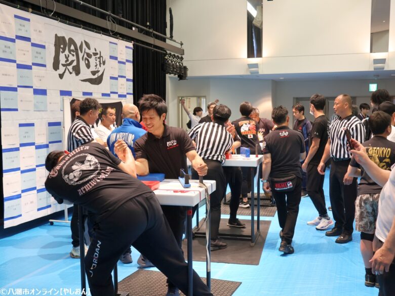元世界王者が八潮に再び熱戦を！アームレスリング「第2回 関谷塾杯」開催