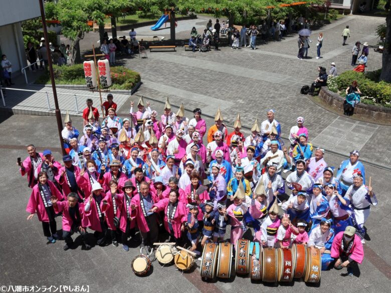 八潮団地に響く春の鼓動――「阿波踊り 春の健康フェスティバル」盛大に開催