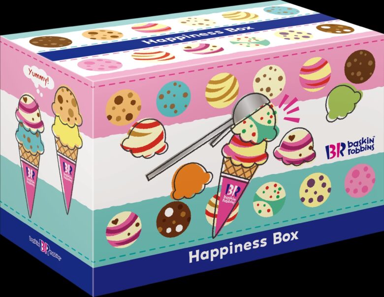 サーティワンから「ハピネスボックス」新登場！おうちで楽しむ“なりきりアイスクリーム体験”