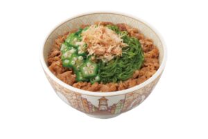 すき家の「めかぶオクラ牛丼」再登場！夏にうれしい、さっぱり栄養メニュー