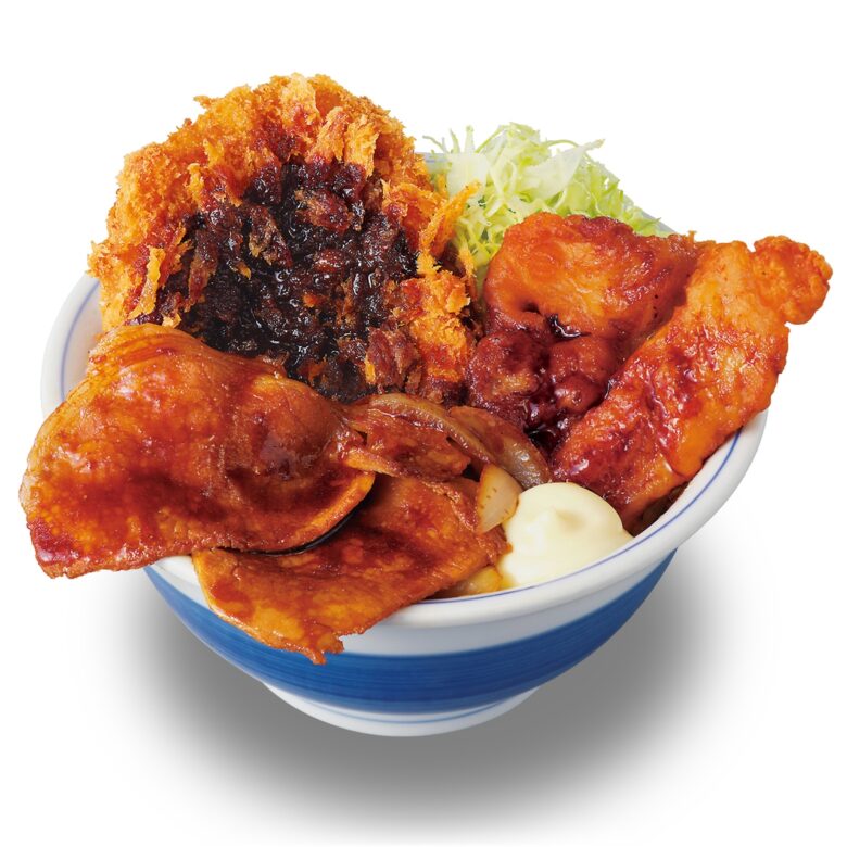 【かつや新作】3種の豚肉料理を一度に味わえる！「豚DX(デラックス)」5月26日より期間限定で登場