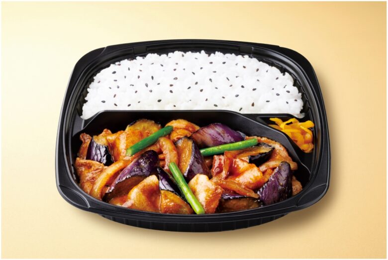 なすの辛味噌炒め弁当~八丁味噌使用~