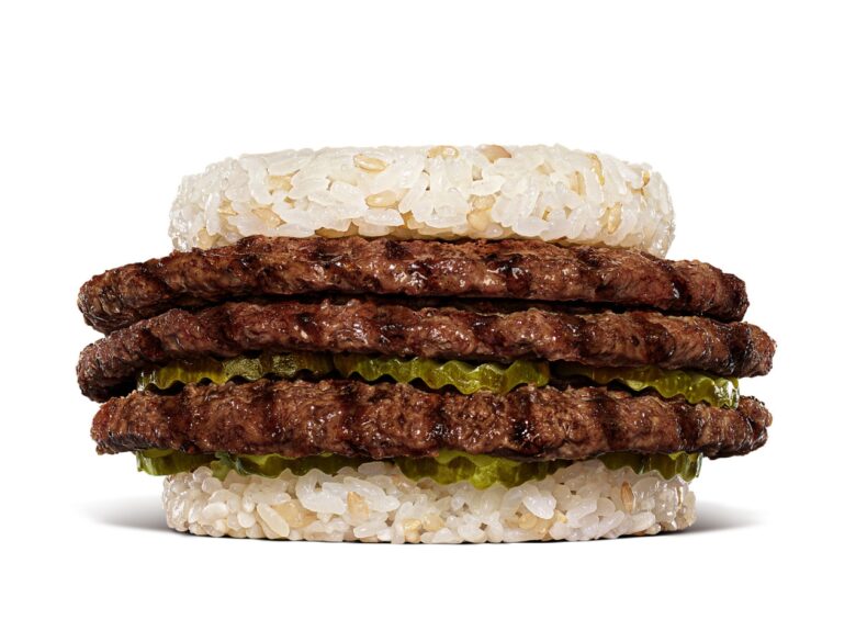 バーガーキング®×ピックルボール!豪快ライスバーガー「ピックルボールバーガー」新登場