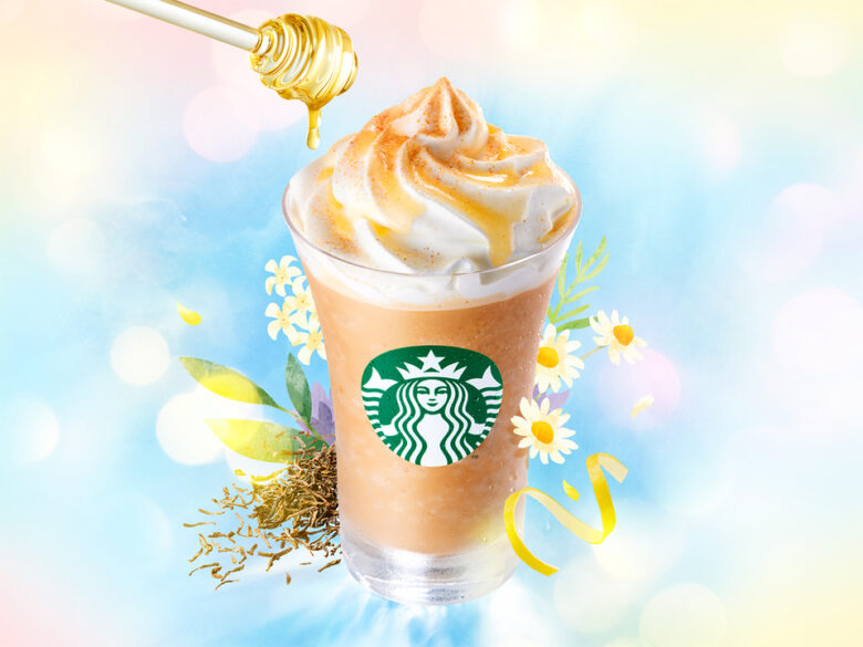 スターバックスから初夏を彩る新作登場! 「アールグレイ ブーケ & ティー フラペチーノ®」6月18日より発売開始