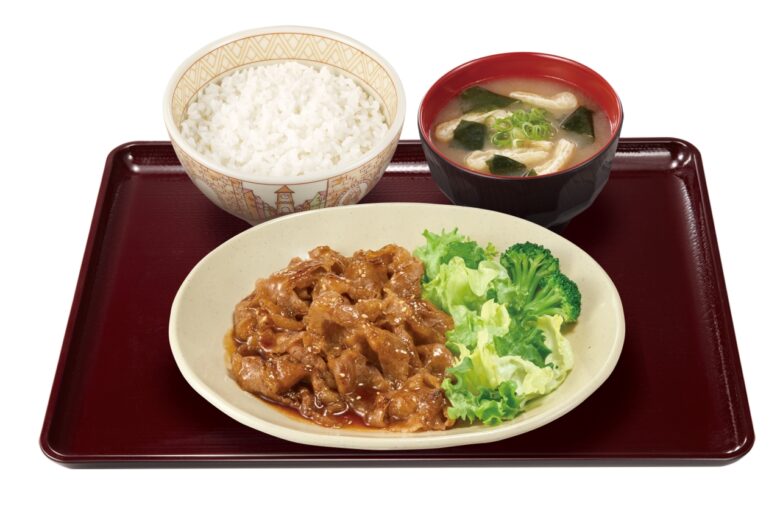 すき家が「牛カルビ焼肉定食」を新発売!国産米100%ごはんとジューシー牛カルビが食欲をそそる