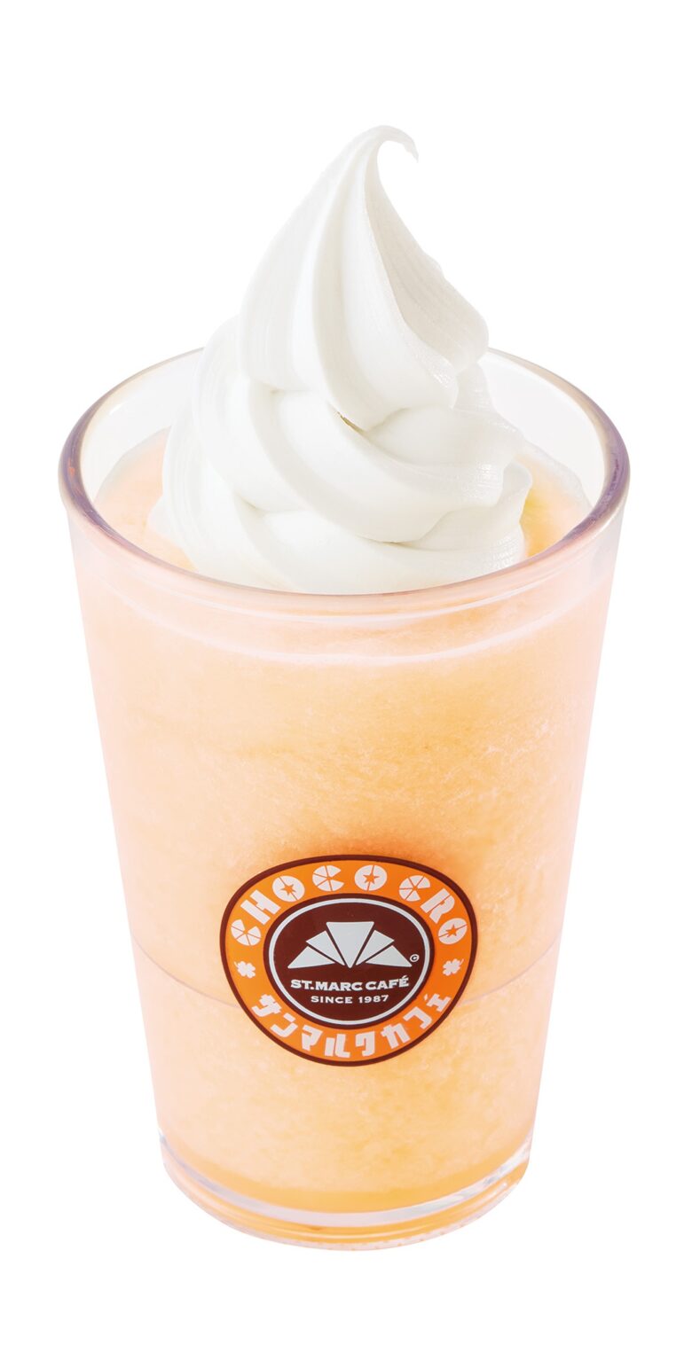 サンマルクカフェに夏限定「白桃スムージー」が登場!6月20日より販売開始
