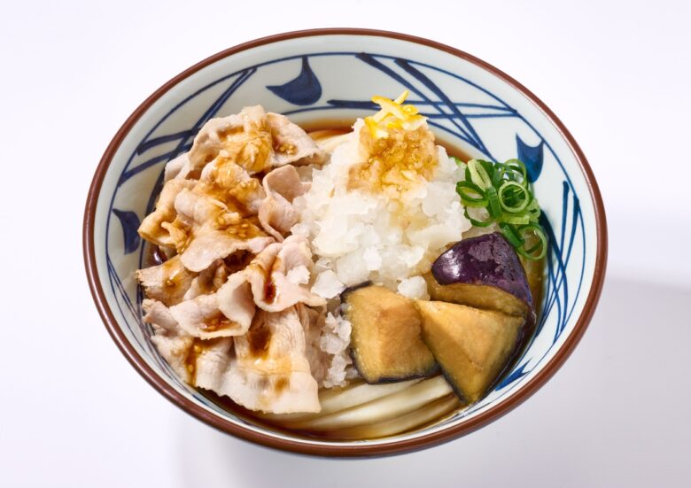 鬼おろし豚しゃぶぶっかけうどん