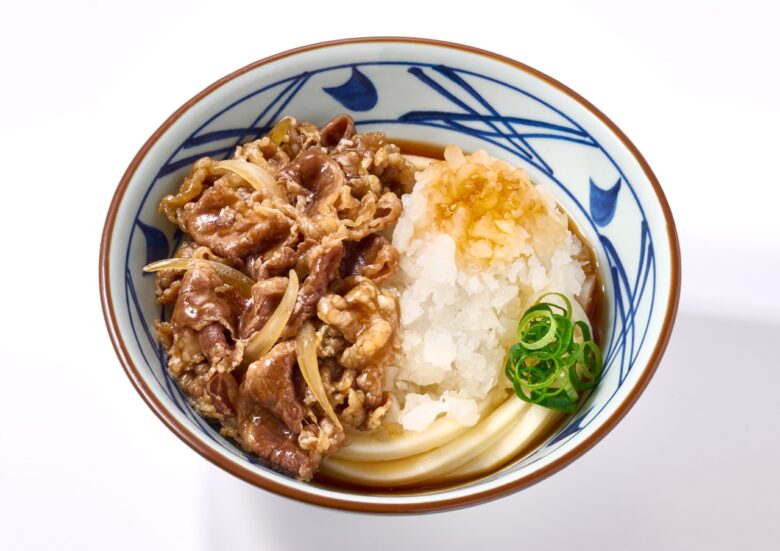 鬼おろし肉ぶっかけうどん