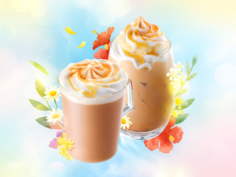 スターバックスから初夏を彩る新作登場! 「アールグレイ ブーケ & ティー フラペチーノ®」6月18日より発売開始
