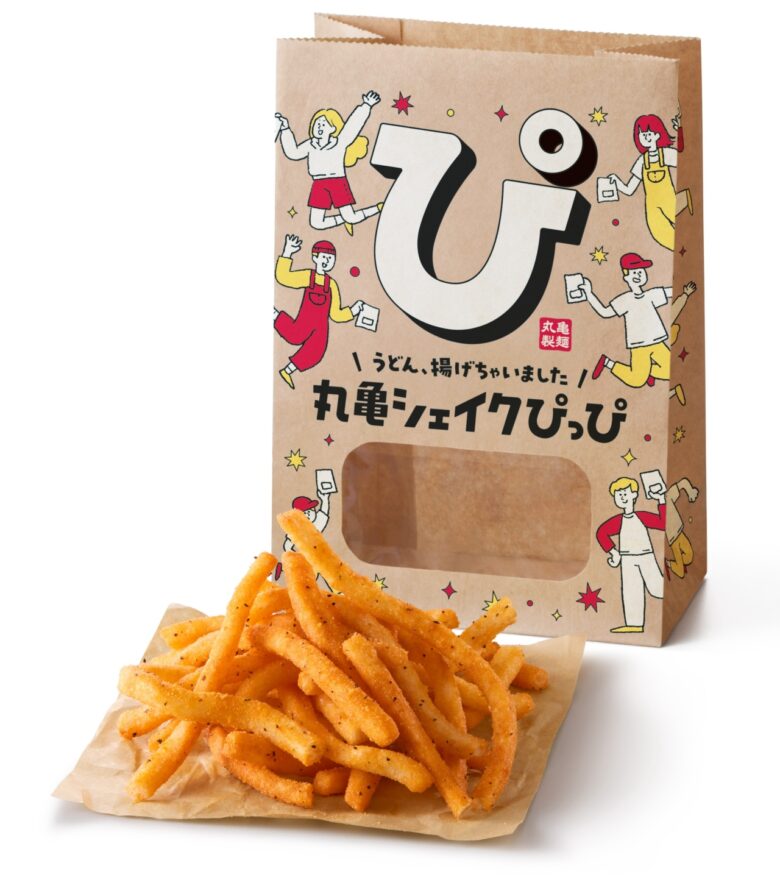 うどんがスナックに大変身!丸亀製麺「丸亀シェイクぴっぴ」6月24日より全国発売