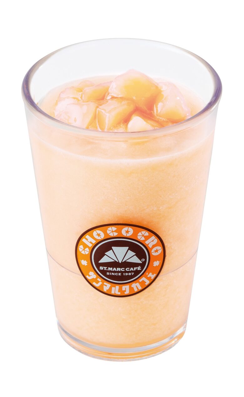 サンマルクカフェに夏限定「白桃スムージー」が登場!6月20日より販売開始