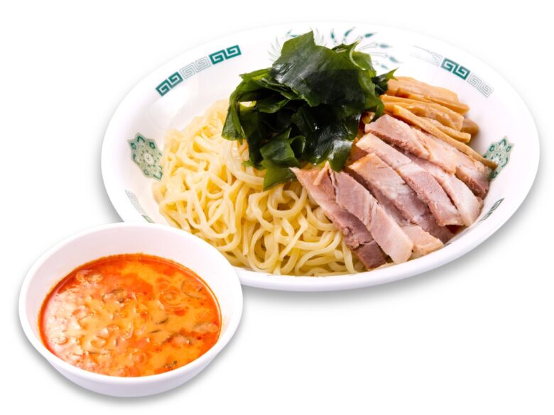 ピリ辛とんこつつけ麺 日高屋