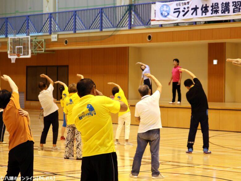 八潮市でラジオ体操講習会開催！“いつでも・誰でも・いつまでも”健康づくりを実践！