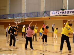 【レポート】八潮市でラジオ体操講習会開催！“いつでも・誰でも・いつまでも”健康づくりを実践！